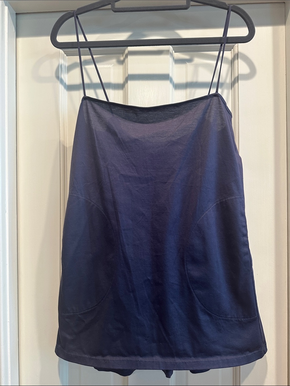 Navy Spaghetti Strap Camisole Top